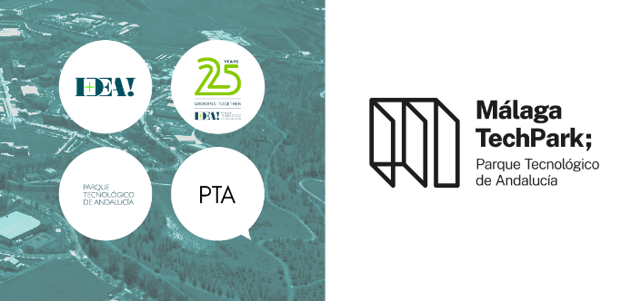 A la izquierda los diferentes logotipos y namings, a la derecha el rebranding
